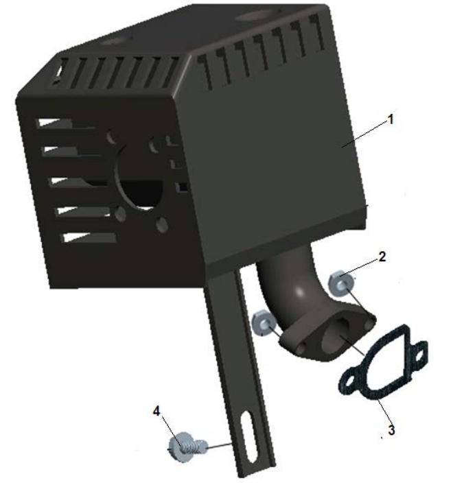 12 ГЛУШИТЕЛЬ МОТОПОМПА CHAMPION GP52