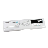 Крышка панели управления и дозатора 8085574385 для стиральных машин Zanussi