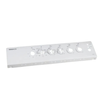 Передняя панель 418908031 для газовых плит Beko